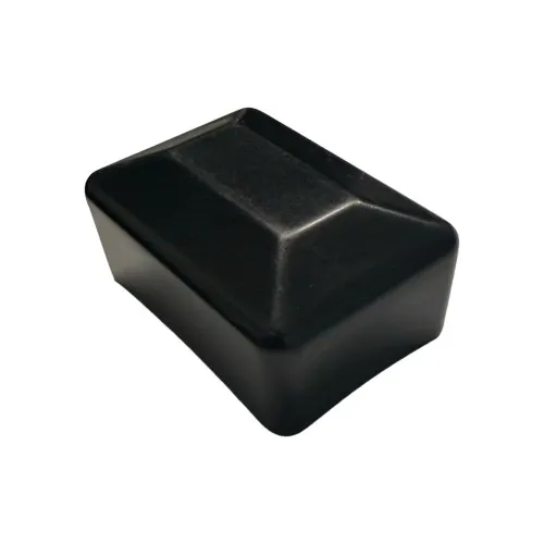 40mm x 80mm Rectangular (Black) Fence Cap | Vital Parts