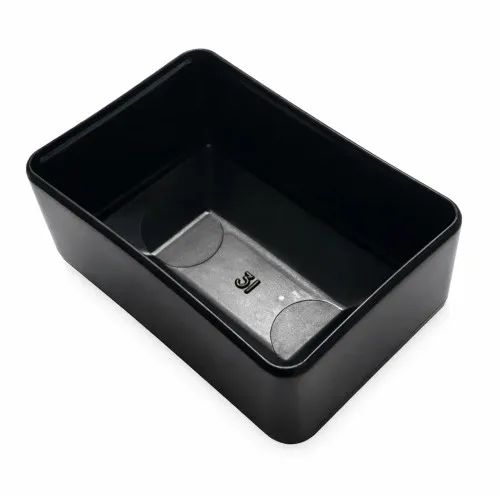 40mm x 80mm Rectangular (Black) Fence Cap | Vital Parts