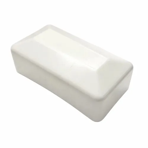 60mm x 80mm Rectangular (White) Fence Cap | Vital Parts