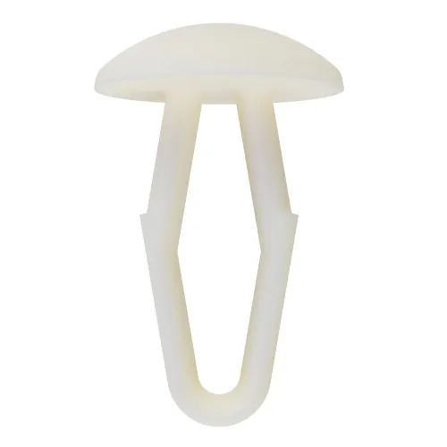 12mm Natural (Locking) Canoe Clip to Fit 5.5mm Hole - Nylon 