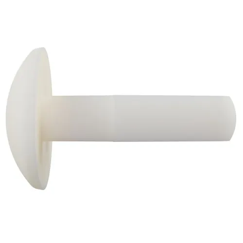 10mm Natural (Locking) Canoe Clip to Fit 4.7mm Hole - Nylon 