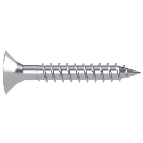 4.8mm x 50mm (PZ2) Sentinel® Countersunk Security Wood Screw (One Way) Steel BZP