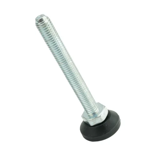 M10 x 80mm Articulating Adjustable Feet, 30mm Base