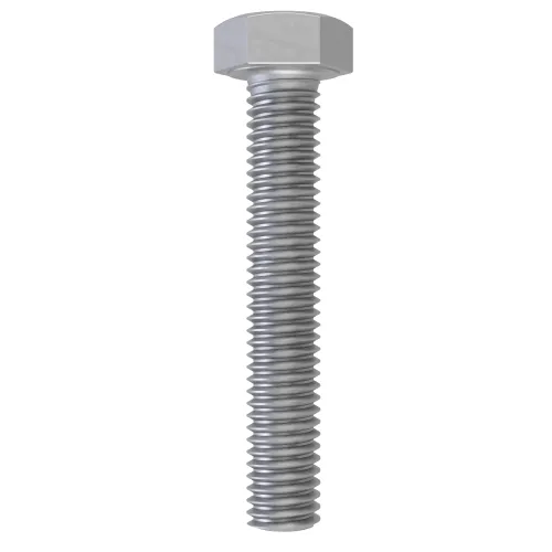 M12 x 90mm Set Screw - Hex Head (DIN 933) | 8.8 Steel Galvanised | Vital Parts