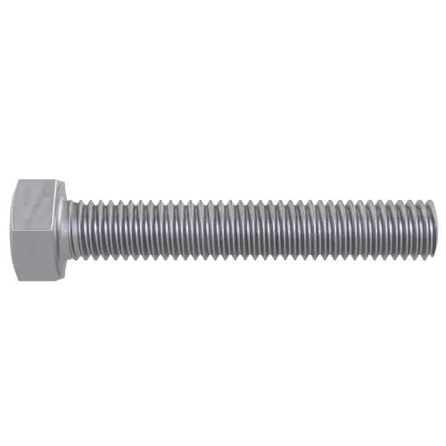 M12 x 90mm Set Screw - Hex Head (DIN 933) | 8.8 Steel Galvanised | Vital Parts