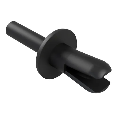 4.1mm (Push In) Blind Rivet (Black) 4.0-6.5mm Panel Thickness (8.1mm) Nylon