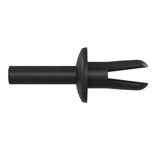 4.1mm (Push In) Blind Rivet (Black) 4.0-6.5mm Panel Thickness (8.1mm) Nylon