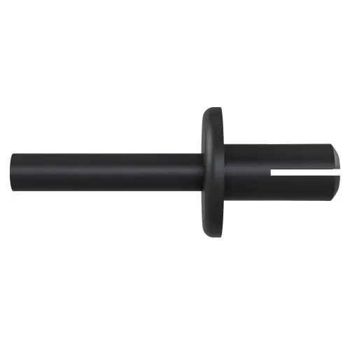 4.8mm (Push In) Blind Rivet (Black) 4.0-7.1mm Panel Thickness (9.5mm) Nylon