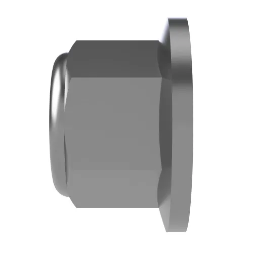 M6 Flange Nyloc Nut (DIN 6929) | Class 8 BZP Steel