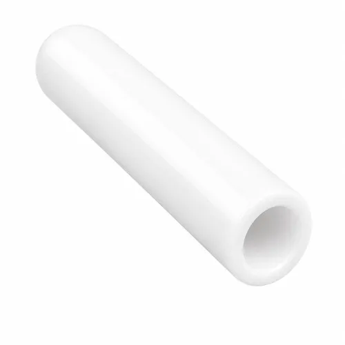 9.5mm x 12.7mm (Round) Plastic End Cap - White | PVC