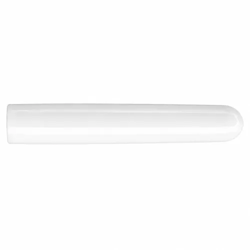 9.5mm x 12.7mm (Round) Plastic End Cap - White | PVC
