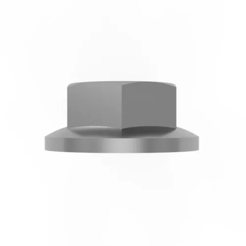 M5 Hex Flange Nut (DIN 6923) | Class 8 BZP Steel