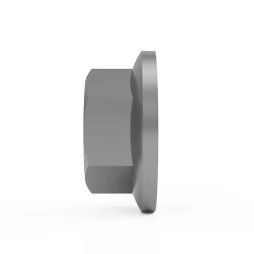 M5 Hex Flange Nut (DIN 6923) | Class 8 BZP Steel