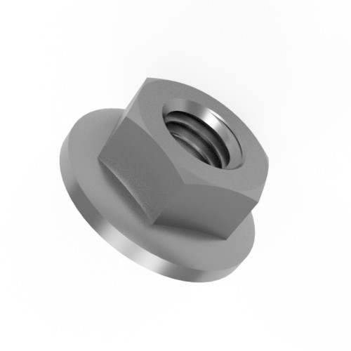 M8 Hex Flange Nut (DIN 6923) | Class 8 BZP Steel