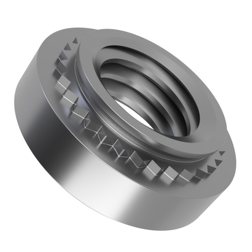 M4 Round Clinch Nut (1mm Min Panel Thickness) A1 Stainless Steel