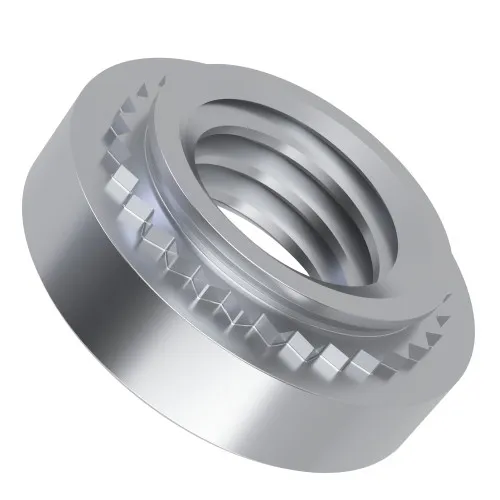 M5 Self Clinching Nut (1mm Min Panel Thickness) BZP Steel