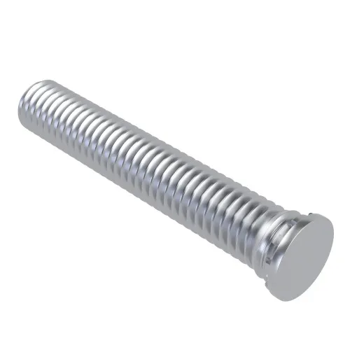 M5 x 8mm Flush Head Self Clinching Stud | BZP Steel
