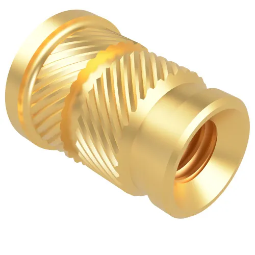 M4 x 8.1mm (Headed) Ultrasonic Threaded Insert For Plastic | Brass