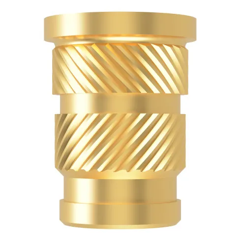 M5 x 9.5mm (Headed) Ultrasonic Threaded Insert For Plastic | Brass