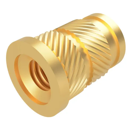 M5 x 9.5mm (Headed) Ultrasonic Threaded Insert For Plastic | Brass