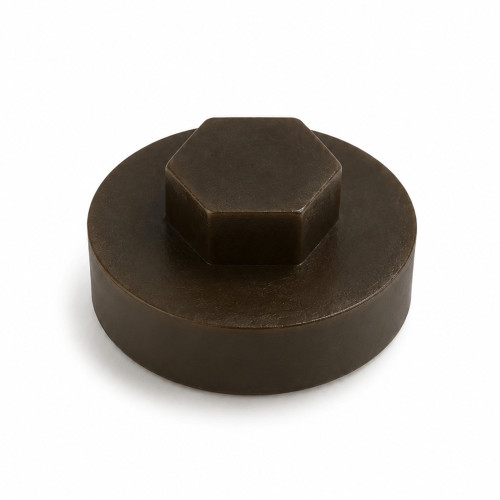 22mm Roofing Screw Cap For Tek Screws (Vandyke Brown) | LDPE