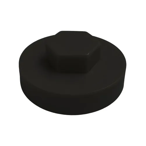 22mm Roofing Screw Cap For Tek Screws (Black) | LDPE