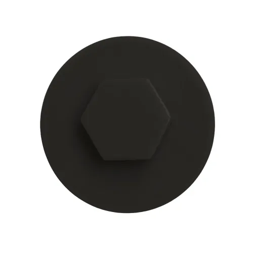 22mm Roofing Screw Cap For Tek Screws (Black) | LDPE