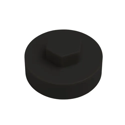 22mm Roofing Screw Cap For Tek Screws (Black) | LDPE