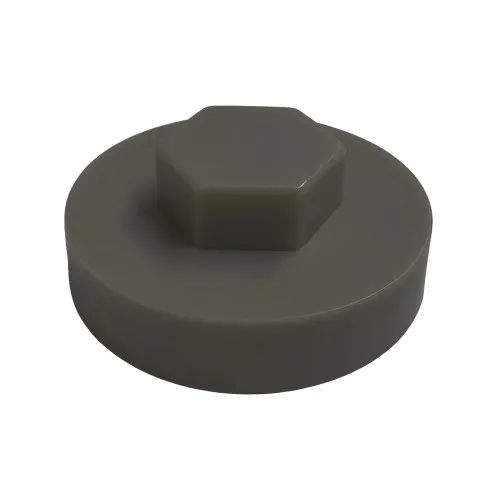 22mm Roofing Screw Cap For Tek Screws (Slate Grey) | LDPE