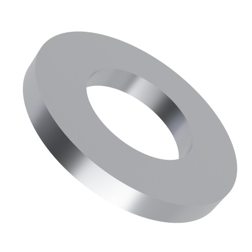 M2.5 (2.7mm) x 6mm Form A Washer (Flat) DIN 125A | BZP