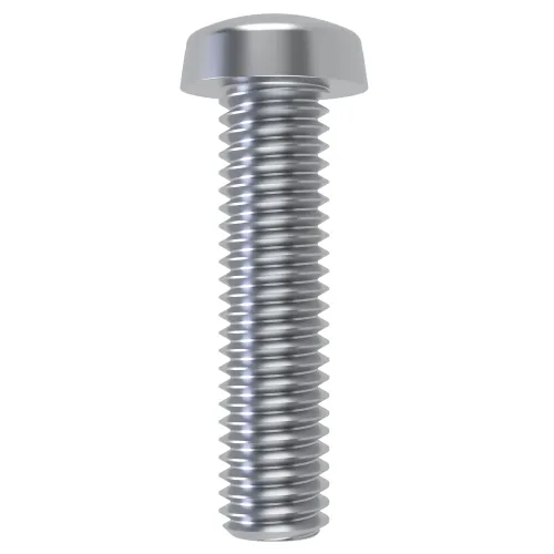 M5 x 6mm Slotted Cheese Head Machine Screw (DIN 84) | BZP Steel