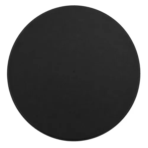 1.75in Black Round Tube Plug (6.3mm Length) | LDPE