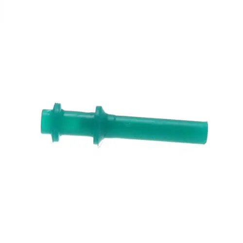M9 Double Flange Plug (9mm Length) | Green Silicone