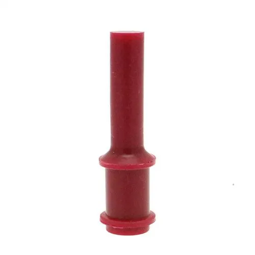 M10 Double Flange Plug (11.6mm Length) | Purple Silicone