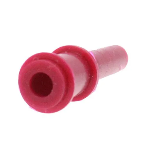 M10 Double Flange Plug (11.6mm Length) | Purple Silicone