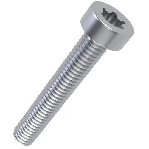 M5 x 25mm T25 Low Socket Torx Cap Screw (ISO 14580) - BZP Steel