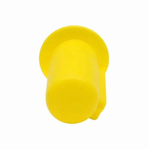 11mm Flanged Drive Shaft End Cap - 30mm Length | Yellow LDPE
