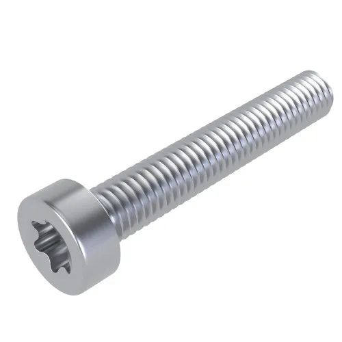 M8 x 35mm T45 Low Socket Torx Cap Screw (ISO 14580) - BZP Steel