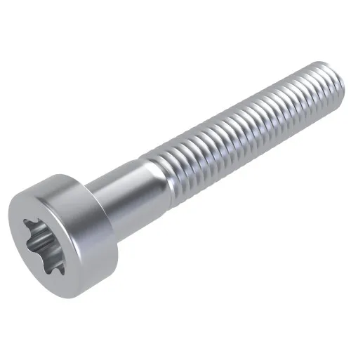 M8 x 45mm T45 Low Socket Torx Cap Screw (ISO 14580) - BZP Steel