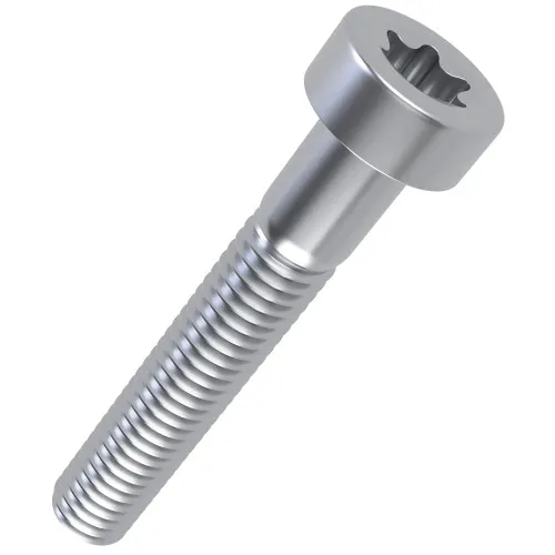 M8 x 55mm T45 Low Socket Torx Cap Screw (ISO 14580) - BZP Steel