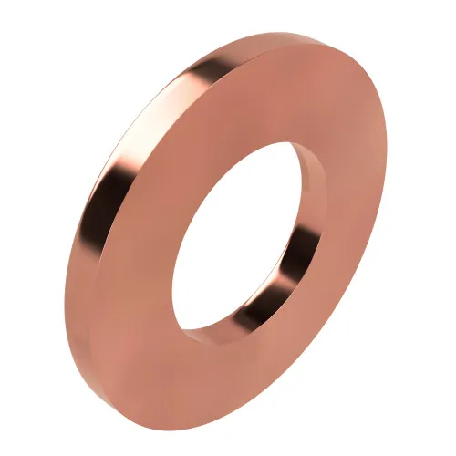Copper Washers - 8.0mm x 12.0mm - 1.0mm Thick | Vital Parts
