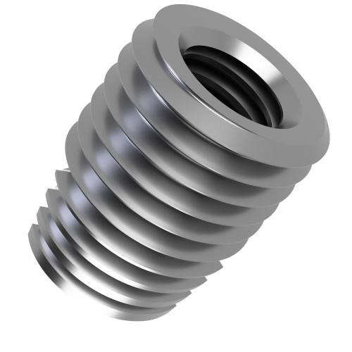 M3 x 6mm Self Tapping A2 Stainless Steel Threaded Insert For Plastic