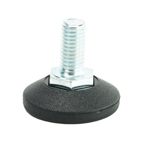 M10 x 20mm Fixed Thread Adjustable Feet, 38mm Base