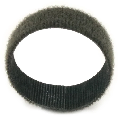 25m Double Sided Velcro Tape - 16mm Width | Black