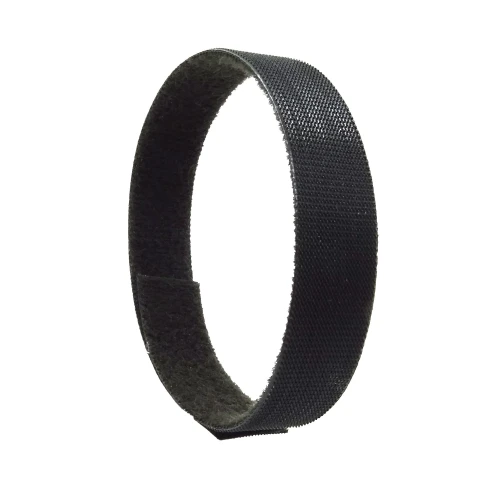 25m Double Sided Velcro Tape - 16mm Width | Black