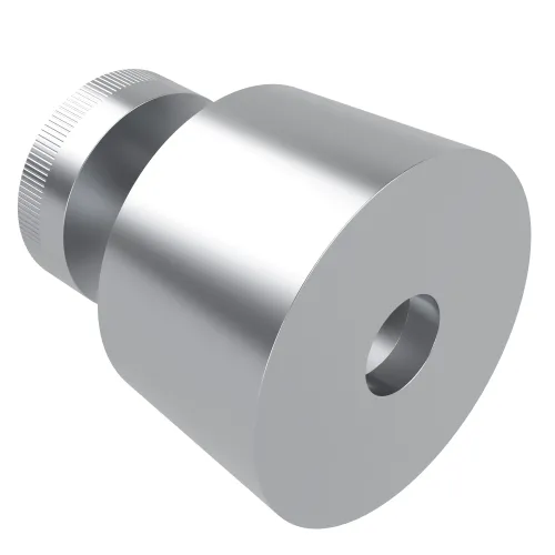 M6 x 22.0mm NoGo™ Security Nut Cap (Closed) | Mild Steel Bright Zinc Plated