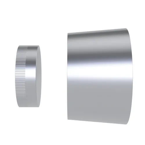 M6 x 22.0mm NoGo™ Security Nut Cap (Closed) | Mild Steel Bright Zinc Plated