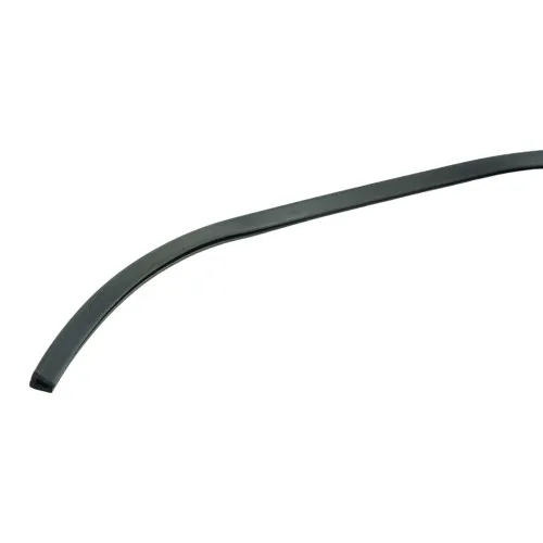 6.4mm x 6mm Square Channel Rubber Edge Trim (For 3mm Panel) 50m EPDM