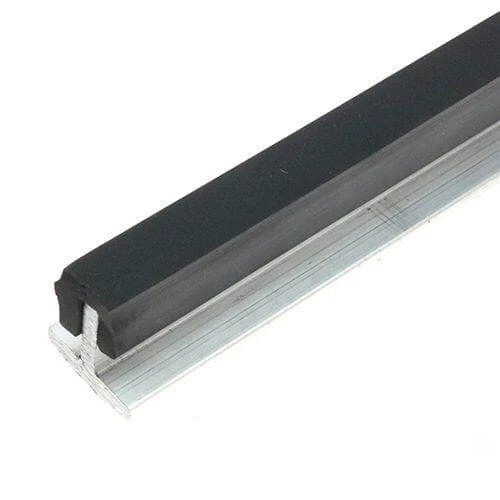 EPDM Rubber Edge Trim, Square Channel - 13mm Depth x 5m Length