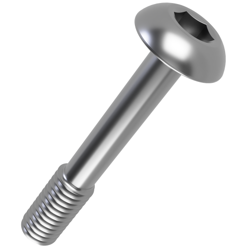 M8 x 20mm Captive Socket Button Head Screw (~ISO 7380) | A2 Stainless Steel